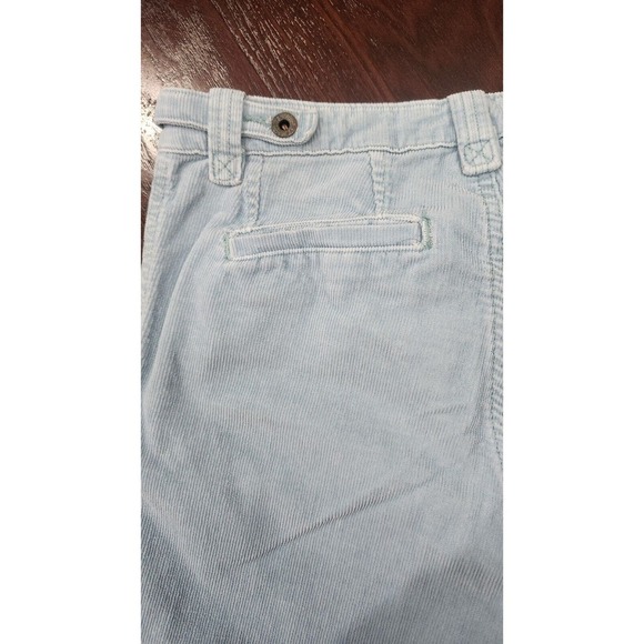 Polo Ralph Lauren Kelly Vintage Waist Pant‎ Bootcut Blue Corduroy Pants Sz 4x32 - Picture 10 of 11